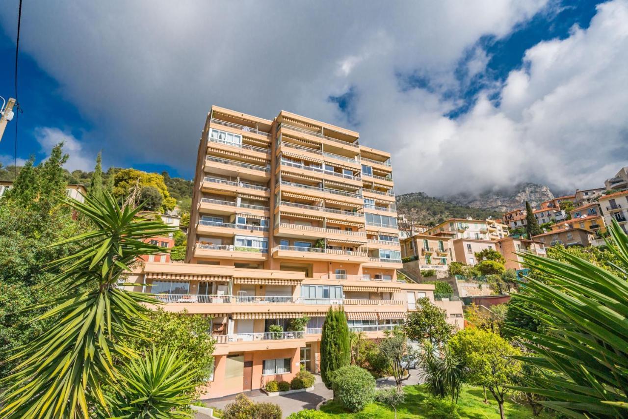 Monaco Border, Sea View, Terrace, Free Parking Daire Beausoleil Dış mekan fotoğraf